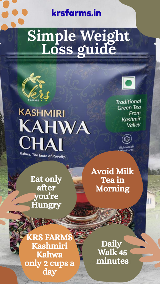 Kashmiri Kahwa and Acacia Honey Combo | 200 g Kahwa and 500 ml Honey