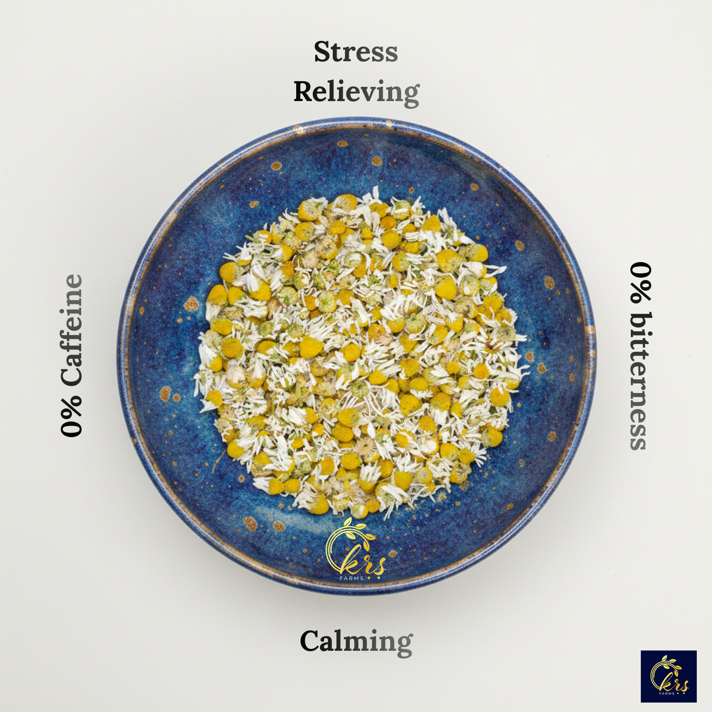 KRS FARMS - Dried Chamomile Flower Tea - Himalayan Range