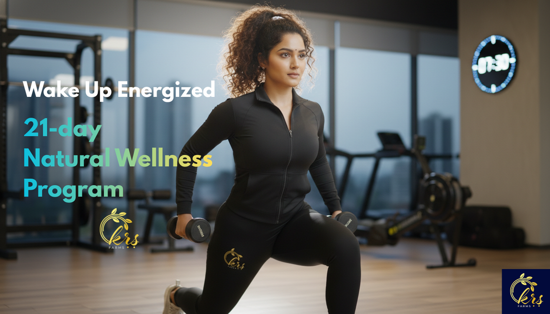 The 21-DAY Wellness Program (Step-By-Step) - A Gentle, Science-Aligned Solution | KRS FARMS