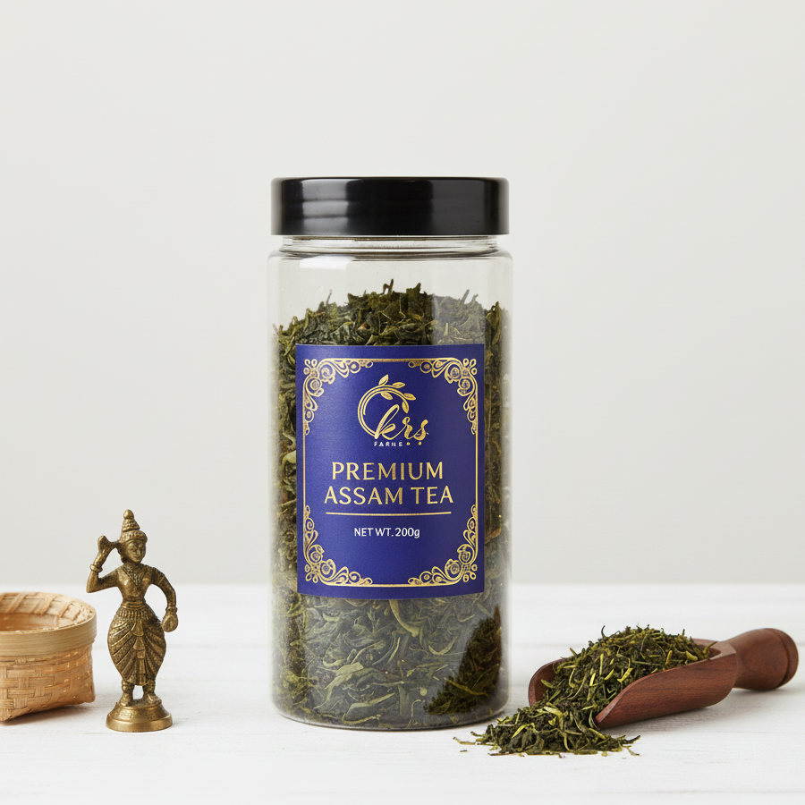 Premium Assam Green Tea - 200 grams