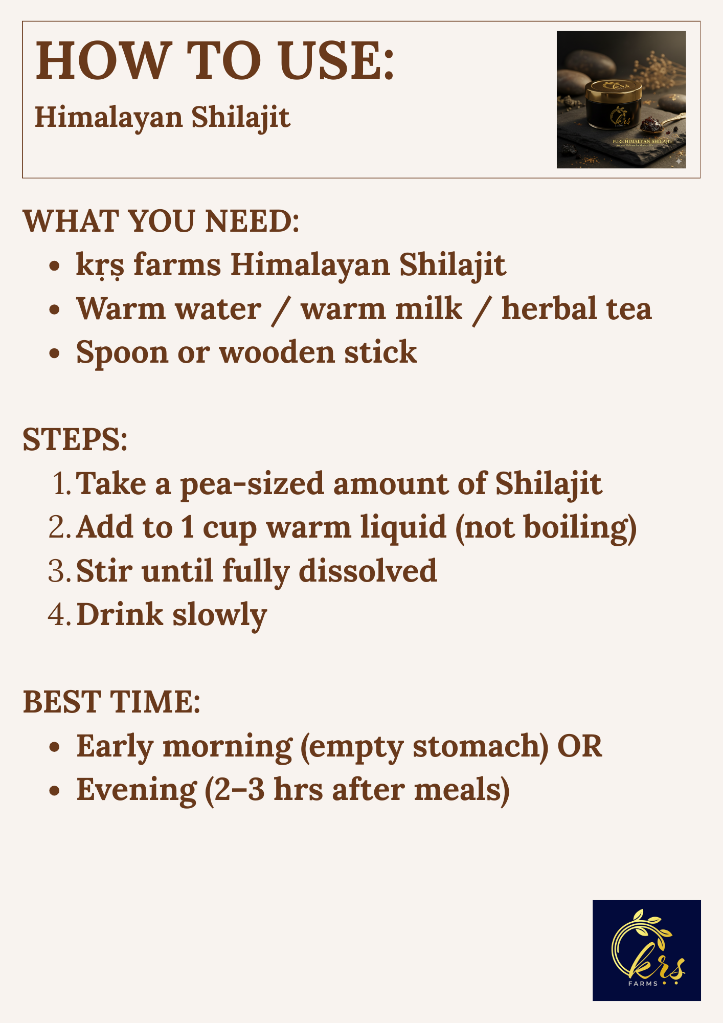 Himalayan Shilajit | 120 Servings