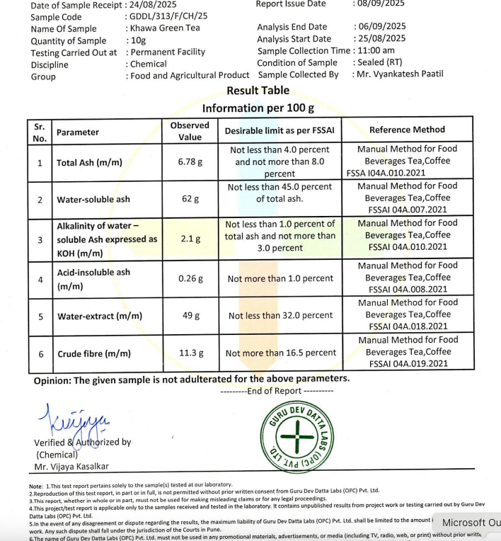 Classic Kashmiri Kahwa - 200 grams