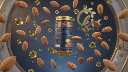 Kashmiri Mamra Badam | Rich in Vitamin E, Protein, Calcium, and Source of Iron, Dietary Fibre